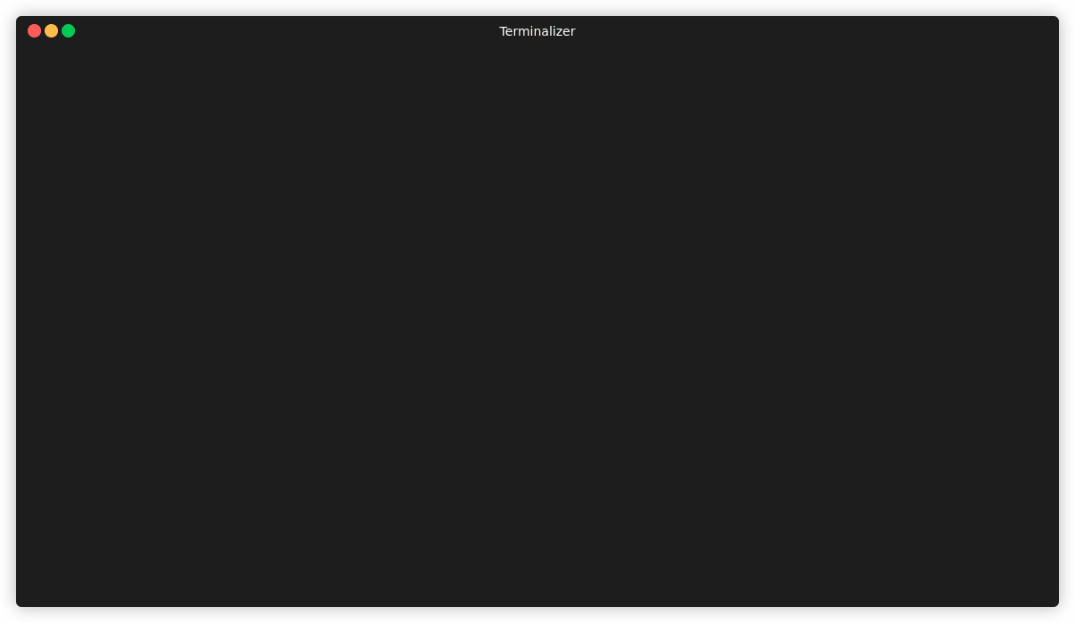 Animated demo of SwarmCLI