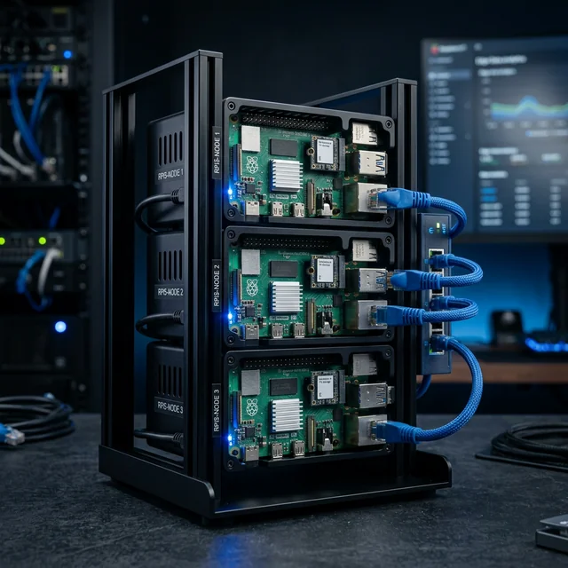 The Ultimate Edge Cluster: Setting up a 3-Node Swarm on Raspberry Pi 5 (2026)