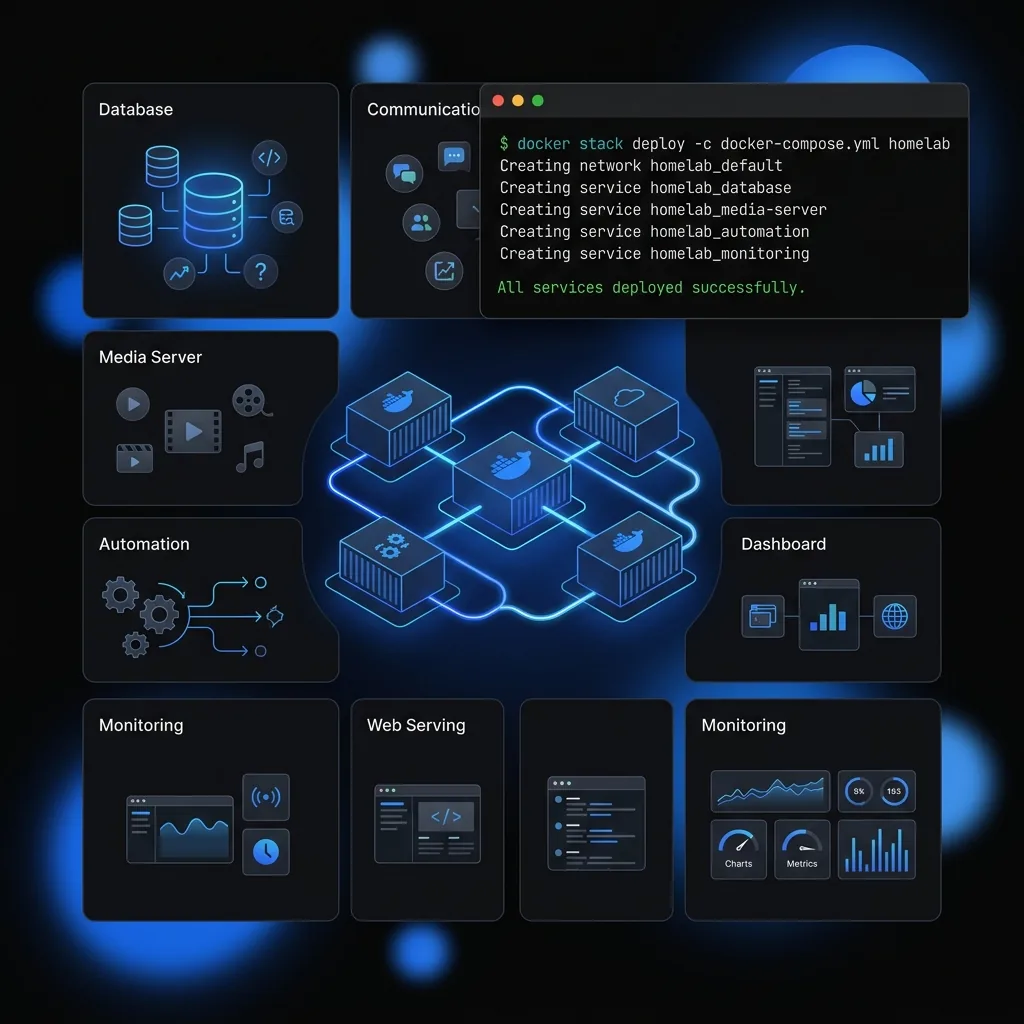 Self-Hosting 15+ Apps on Docker Swarm in 2026 – The Ultimate Homelab Stack