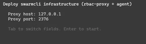 Choose TLS Port