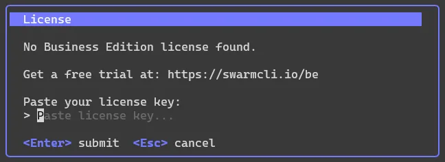 Enter License Key