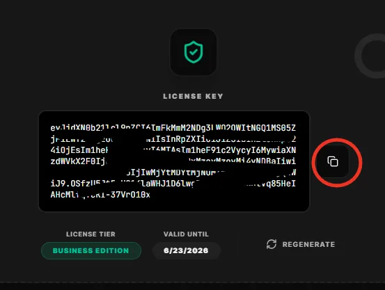 Activating SwarmCLI License